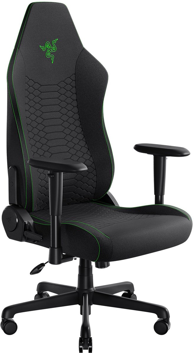 Silla Gaming Razer Iskur V2 X Negro/Verde Tela Transpirable 2D 136kg