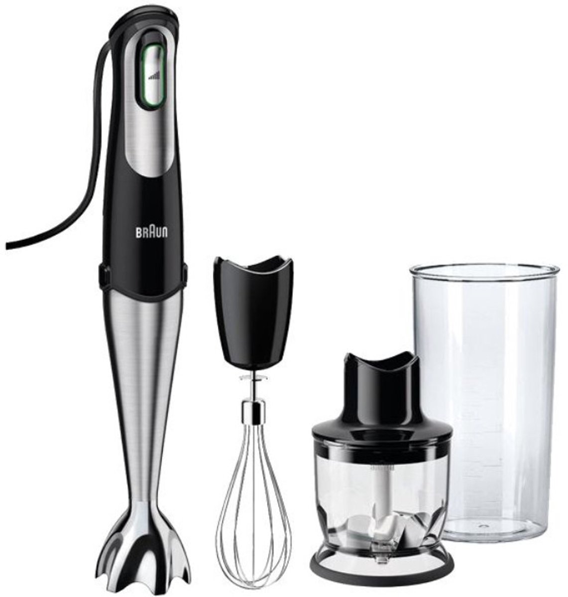 Batidora de mano Braun MultiQuick 7 0,6L 1000W Negro MQ7025X