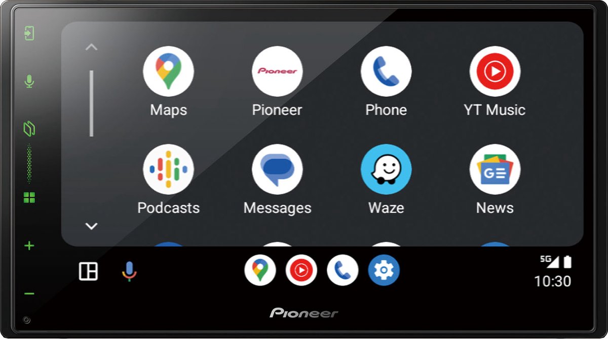 Autorradio Pioneer Negro CarPlay Android Auto Bluetooth 6.8 pulgadas SPH-DA77DAB