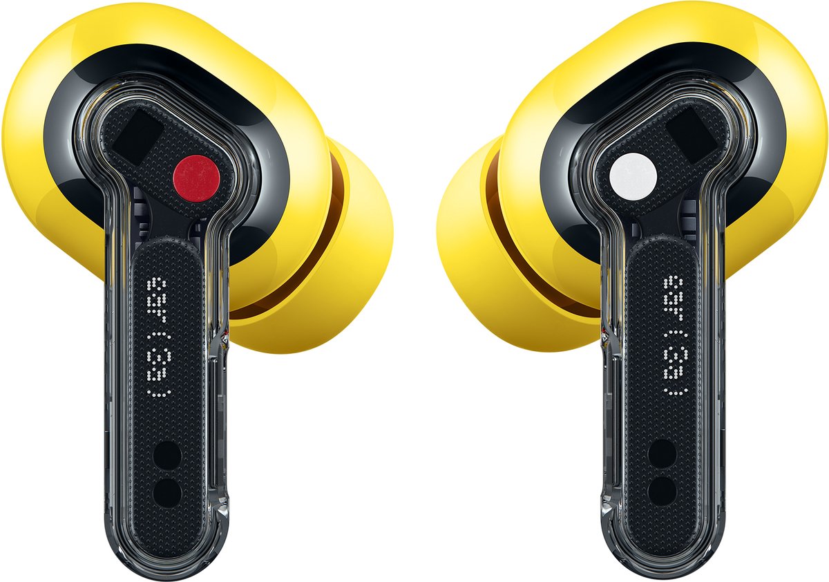 Auriculares Nothing Ear (3a) Amarillo Cancelación de Ruido Adaptativa TWS In-Ear