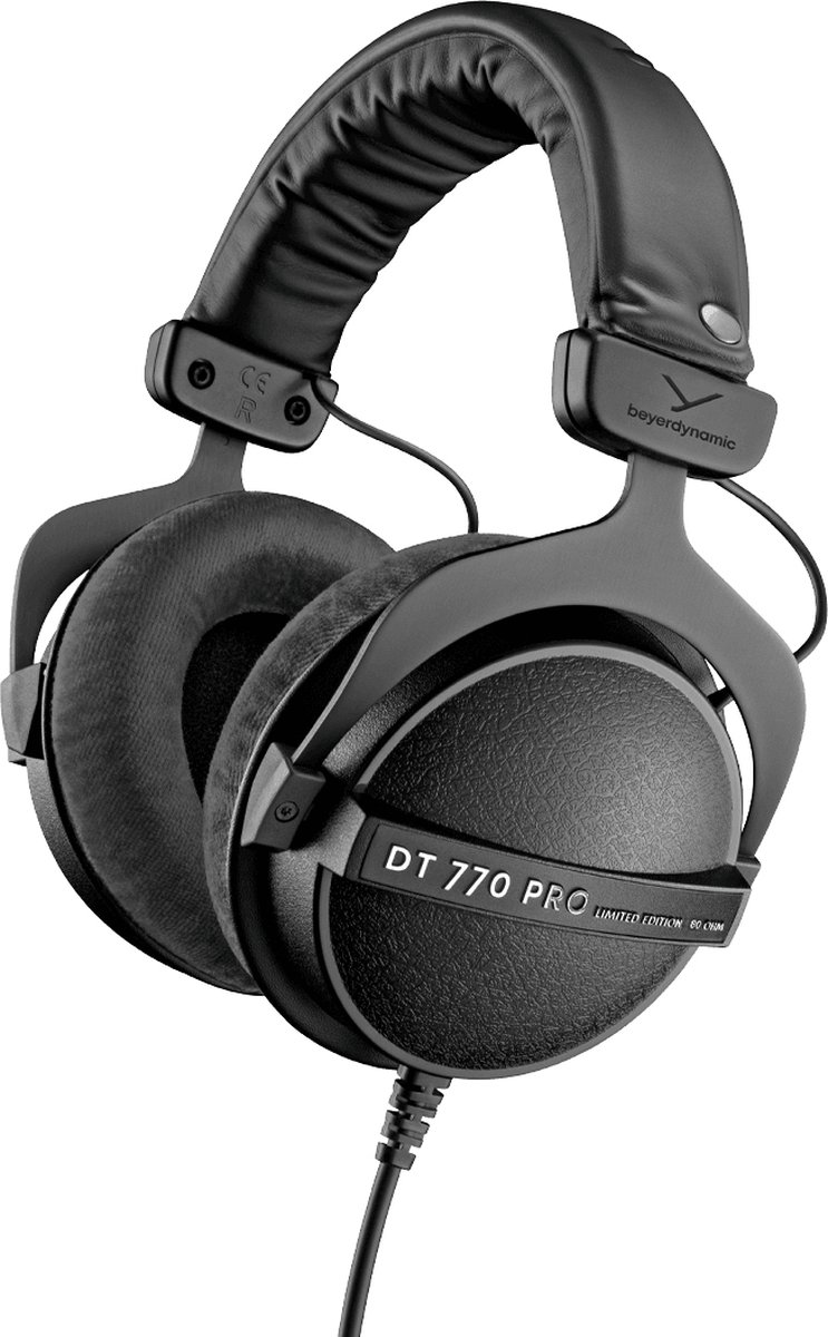 Beyerdynamic DT 770 Pro 80 Ω Negro Limited Edition Diadema Auriculares de estudio