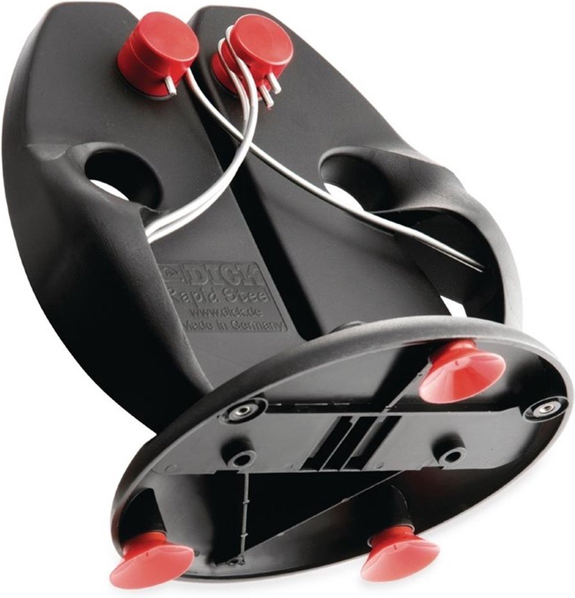 Affûteur Dick Rapid Steel Action, Affûteur, avec pied d'appui inclus et ventouses