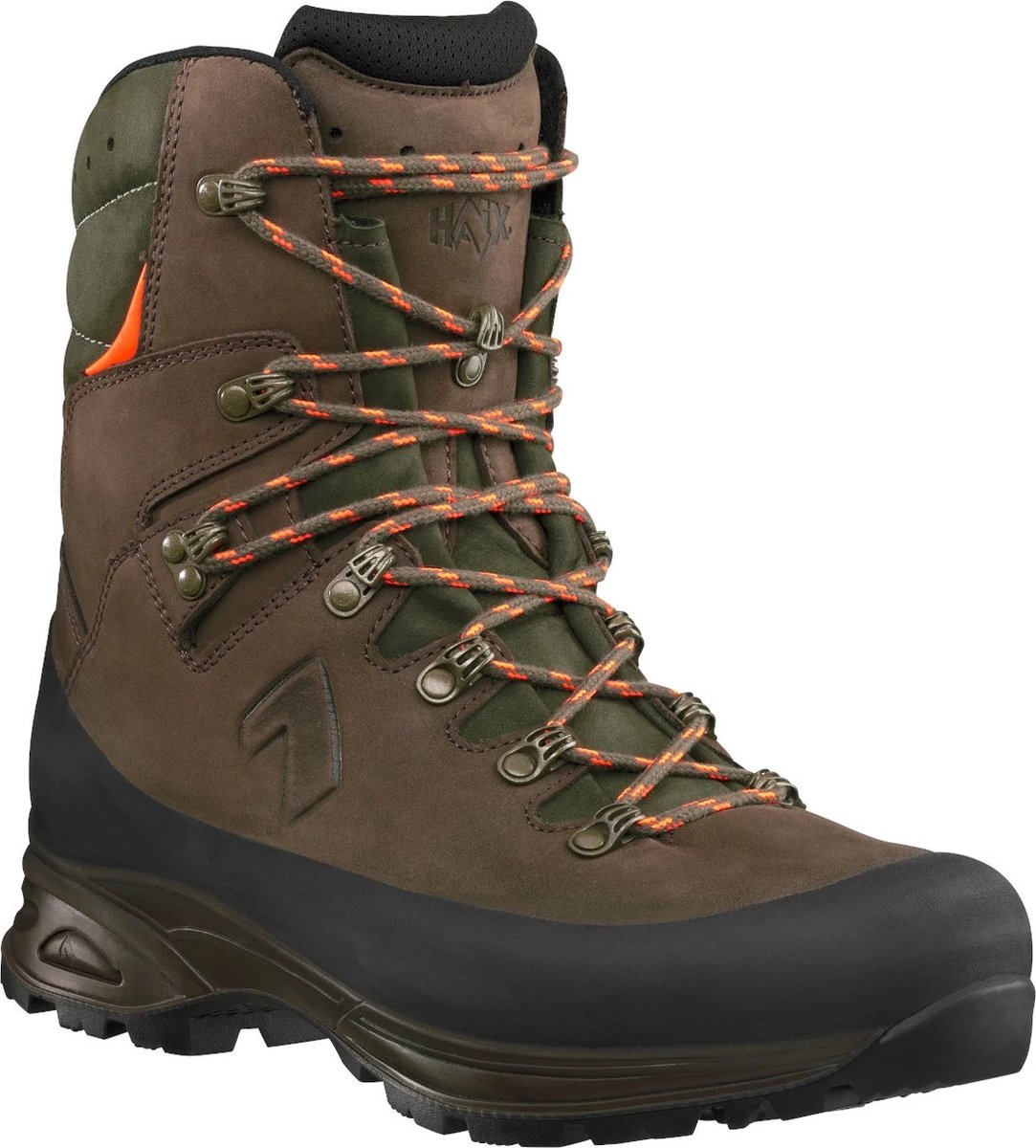 Bottes de chasse pour hommes Haix Nature One GTX, marron/olive, Taille 9,5