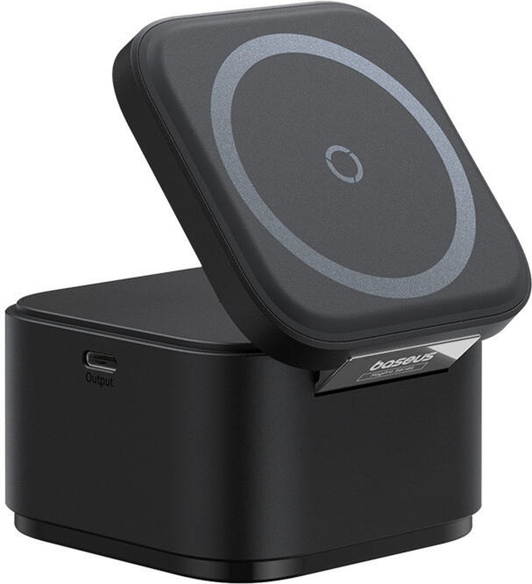 Caricabatterie da rete wireless Baseus MagPro, 25 W, 1 x USB-C, Nero P10264100123-00