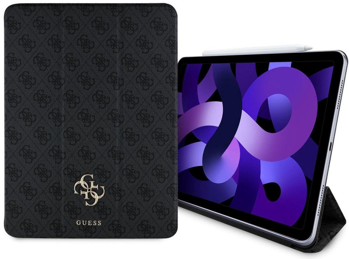 Custodia per Apple iPad Air 13 (2026) / Air 13 (2025) / Air 13 (2024), Guess, 4G Big Logo, Nera