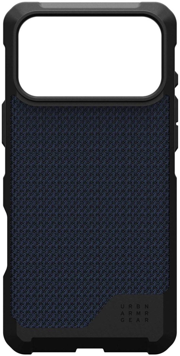 Custodia MagSafe per Apple iPhone 17 Pro Max, Urban Armor Gear, Metropolis LT Kevlar, Blu marino