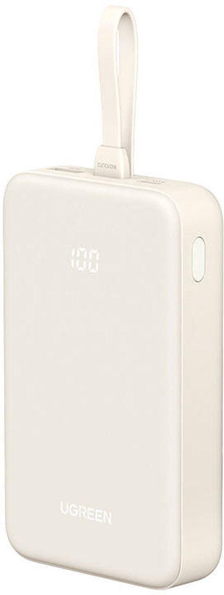 Batteria Esterna UGREEN PB505, 20000mAh, 22.5W, QC + PD, 1 x USB-A - 2 x USB-C, Beige