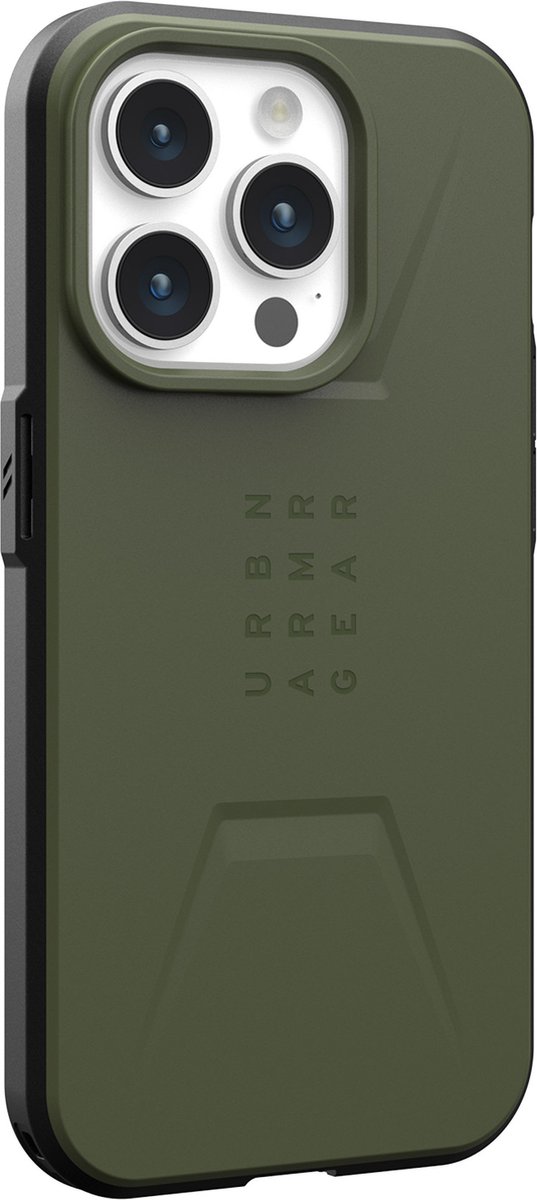Custodia MagSafe per Apple iPhone 15 Pro, Urban Armor Gear, Civilian, Verde