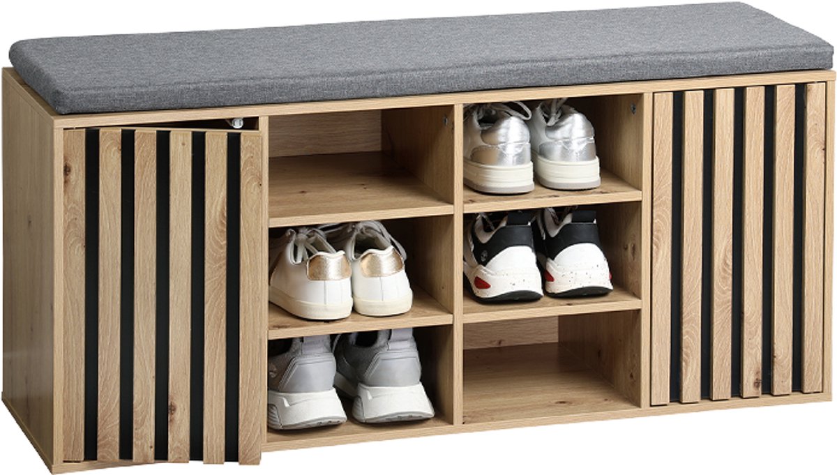Schuhschrank mit Sitzkissen