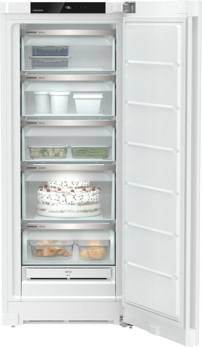 Arca Congeladora Vertical Liebherr FNE4605 | 145,5x59,7x67,5 cm | 200 L | E | Branco