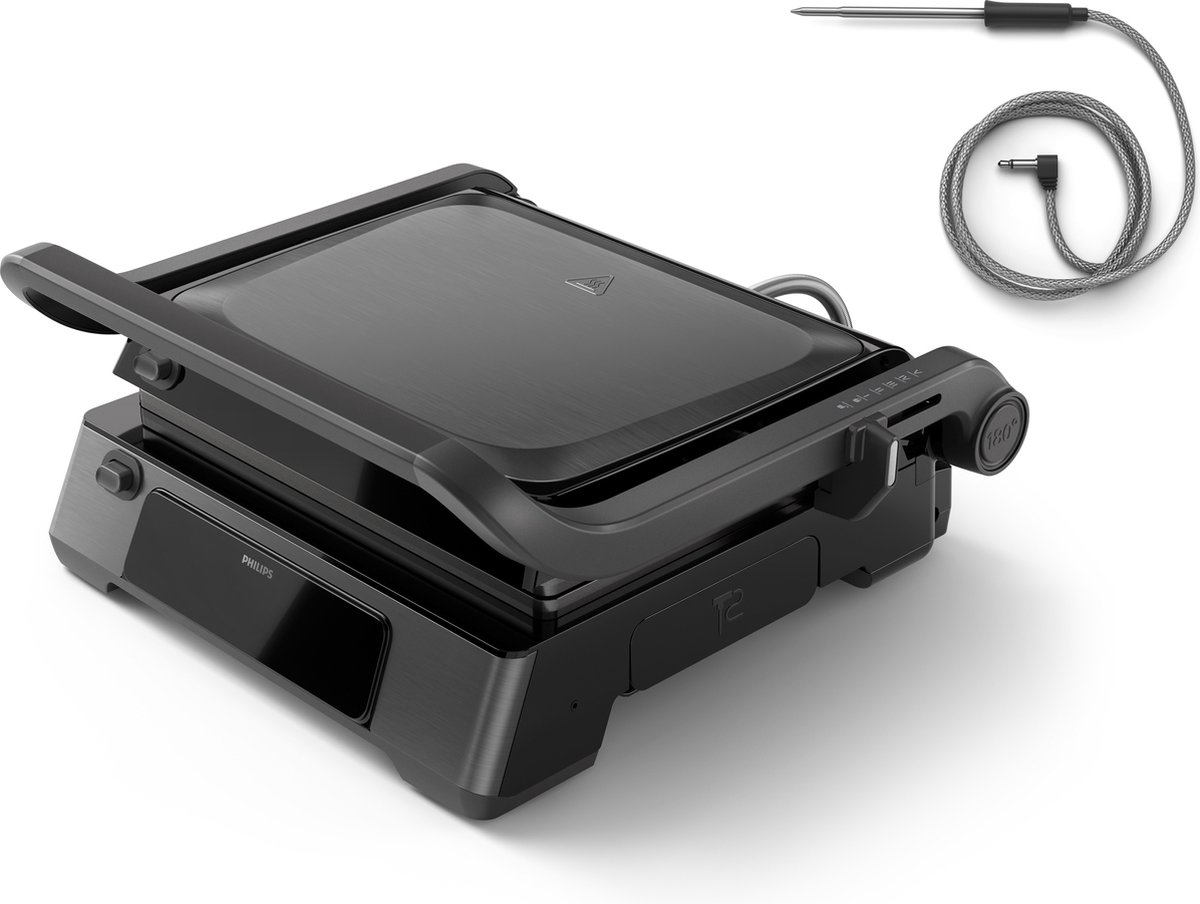 Philips 7000 Series HD6307/70 kontaktgrill – Svart
