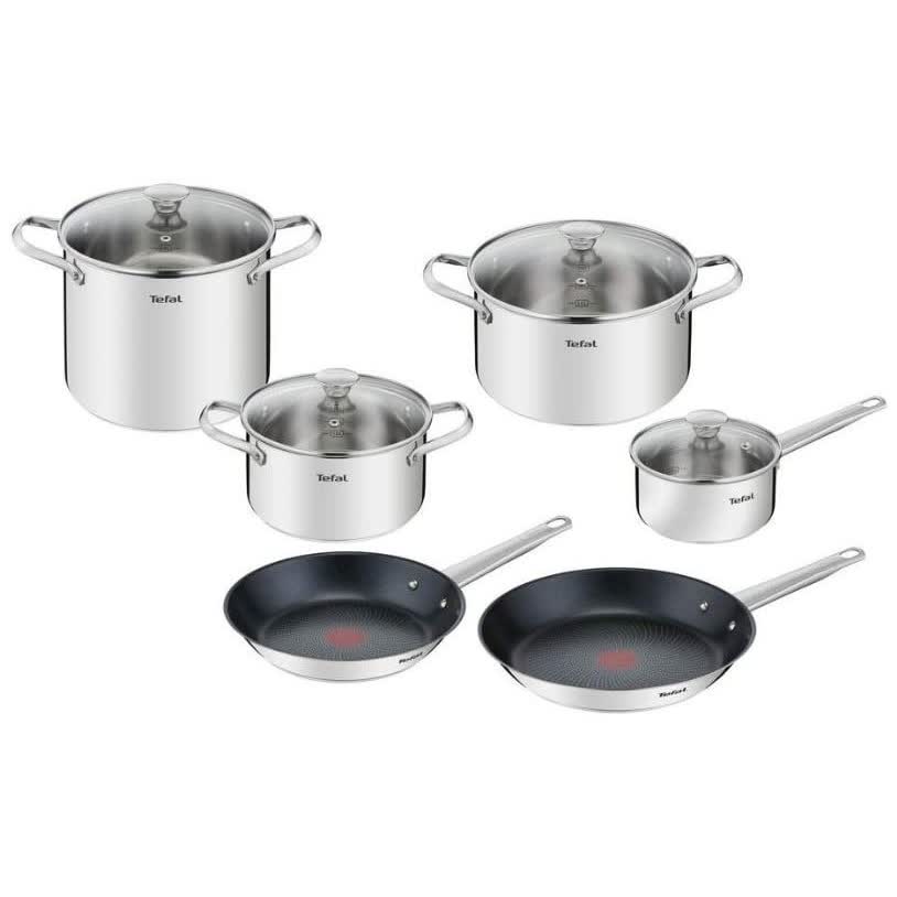 Conjunto De Utensílios De Cozinha Tefal Cook Eat De 10 Peças