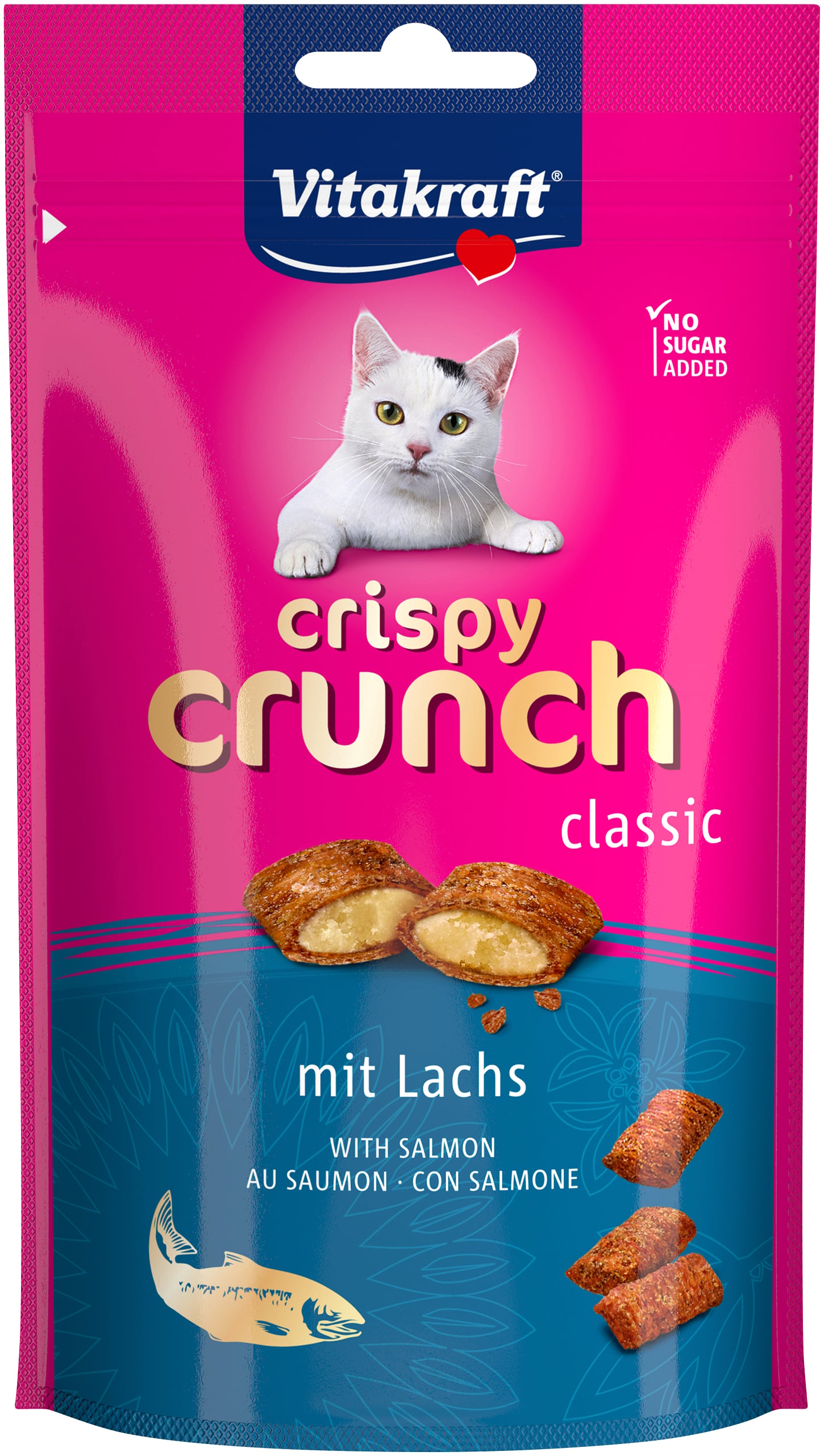 Vitakraft Knusprige Crunch Lachs 60 Gr