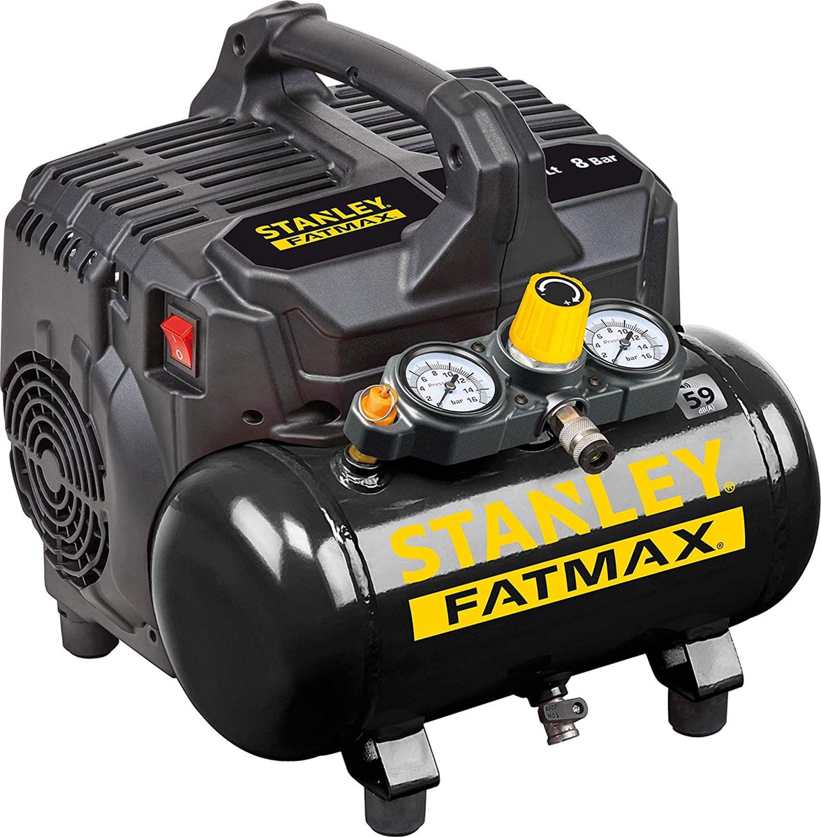 Stanley B2BL104STF564 Oil-free Compressor - 6 L 8 Bar