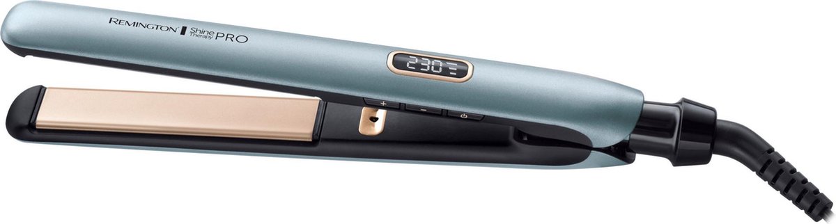 Remington S9300 Plancha de pelo Caliente Negro, Azul 54 W 3 m