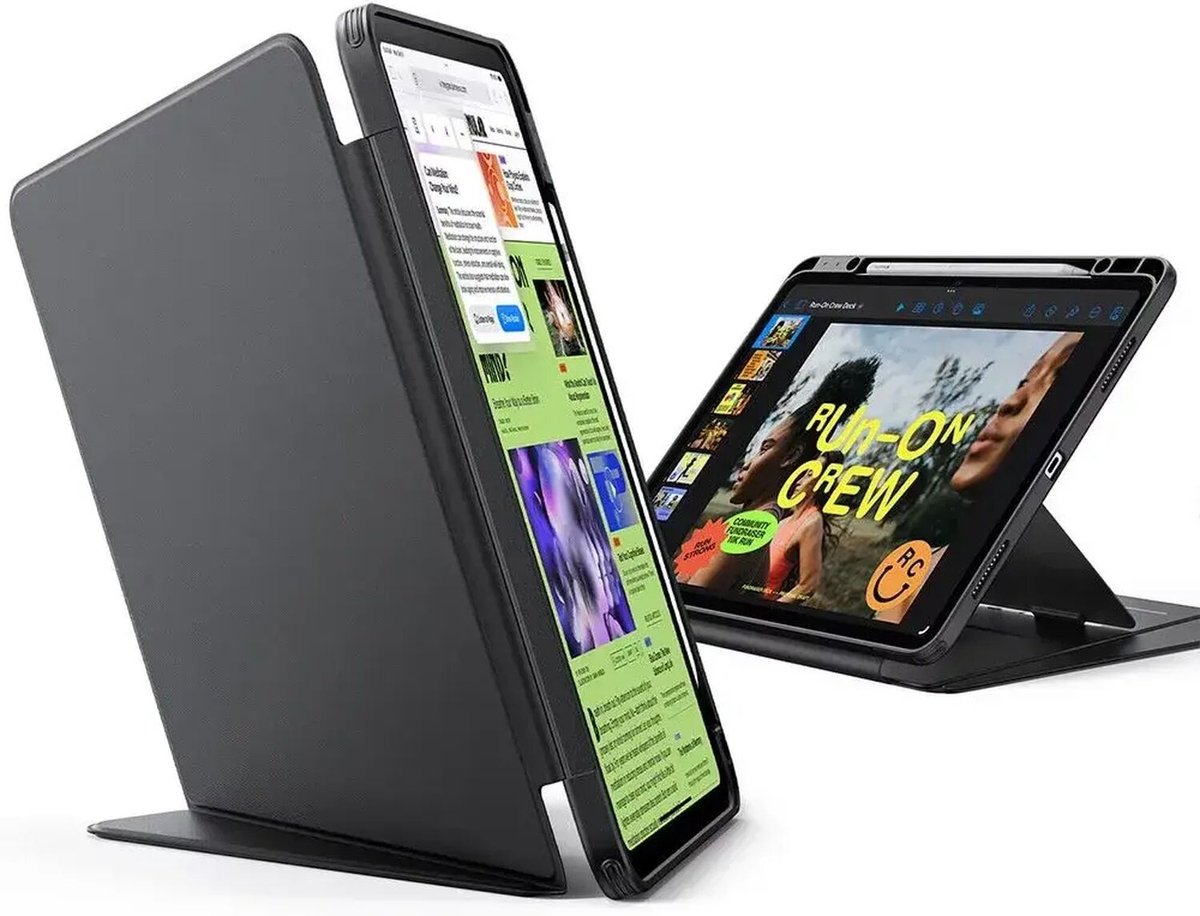 ESR Flip Hybrid Case for iPad Air 13" (2024/2025/2026) - Black