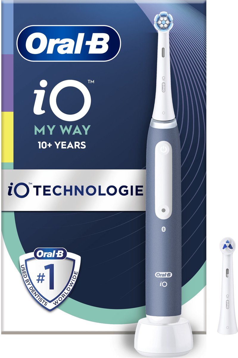 Oral-B iO Series 4 My Way Adolescentes Cepillo dental vibratorio Azul