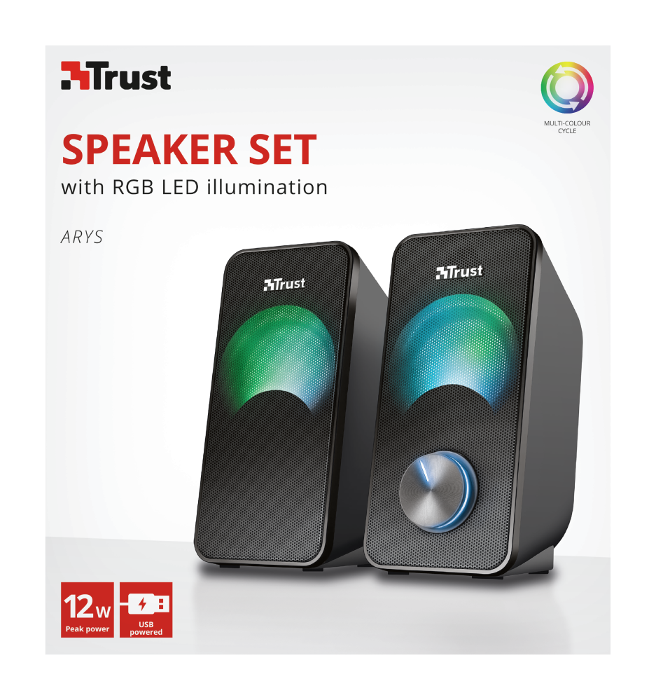 TRUST ARYS COMPACT 2.0 SPEAKER RGB