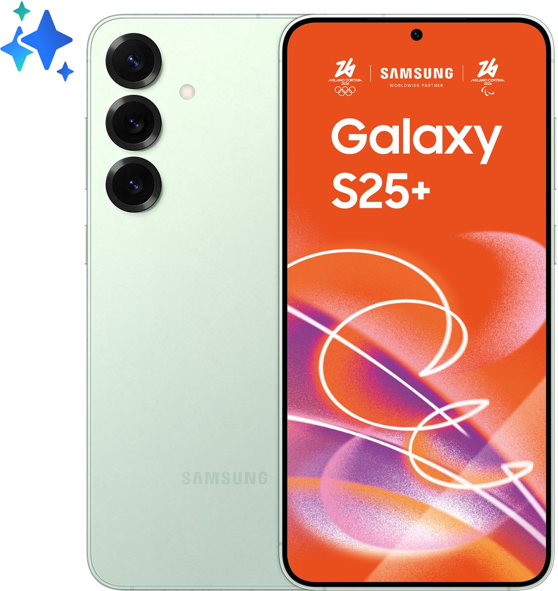 Smartphone Samsung Galaxy S25+ 5G 6.7 12GB/256GB Dual SIM (Menta)