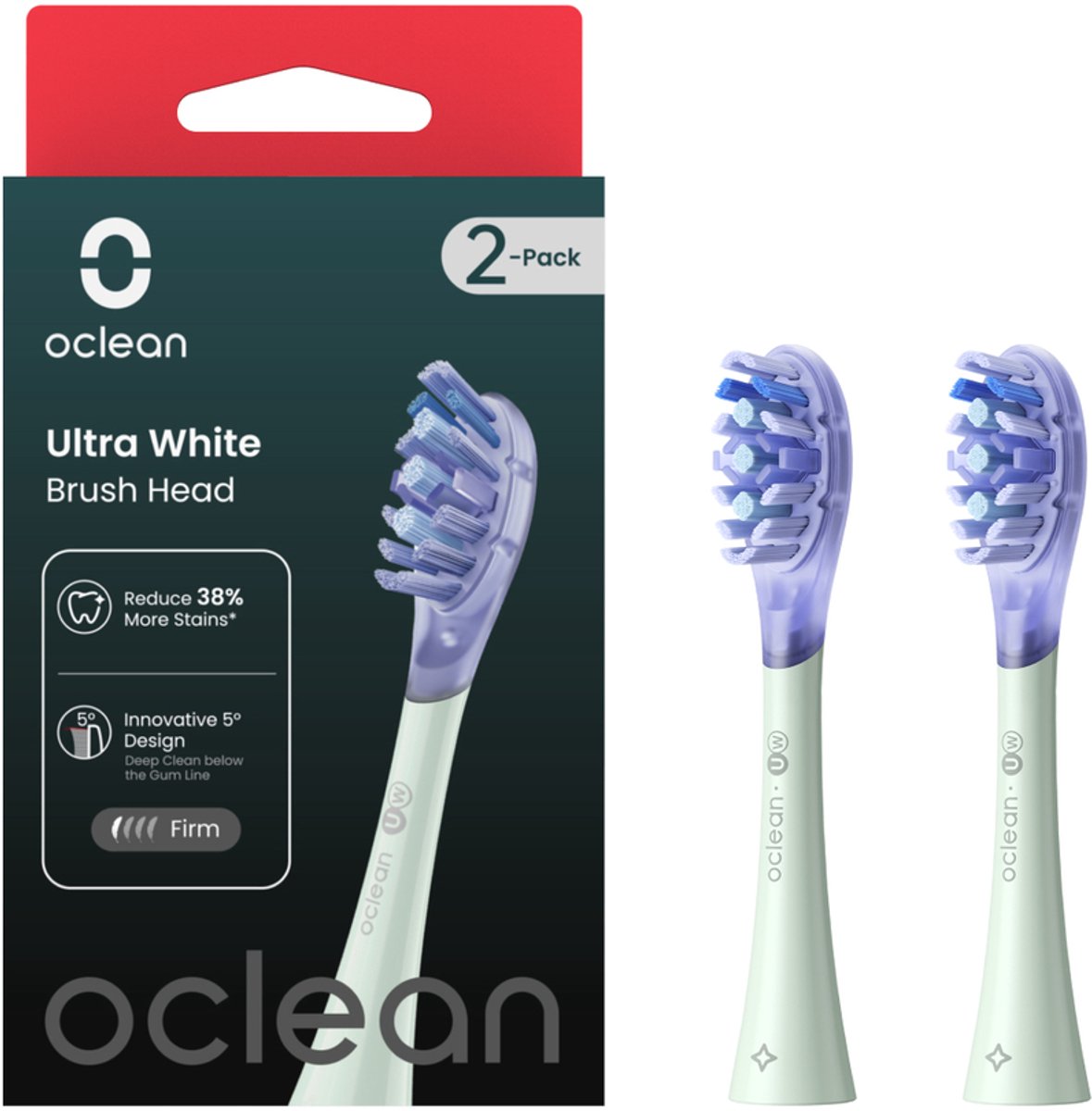 Oclean Tandbørstehoveder UW01