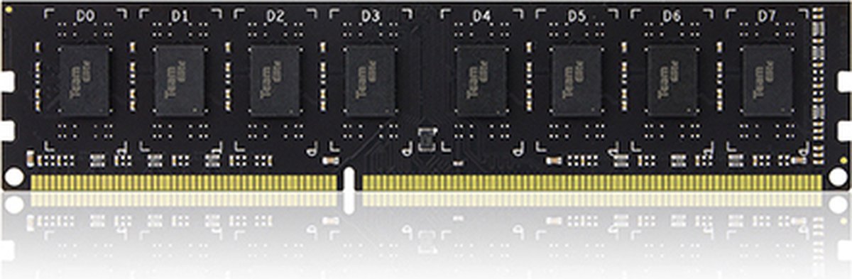 Team Group Elite DDR3-1600 - 4GB - CL11 - Single Channel (1 pcs) - Sort