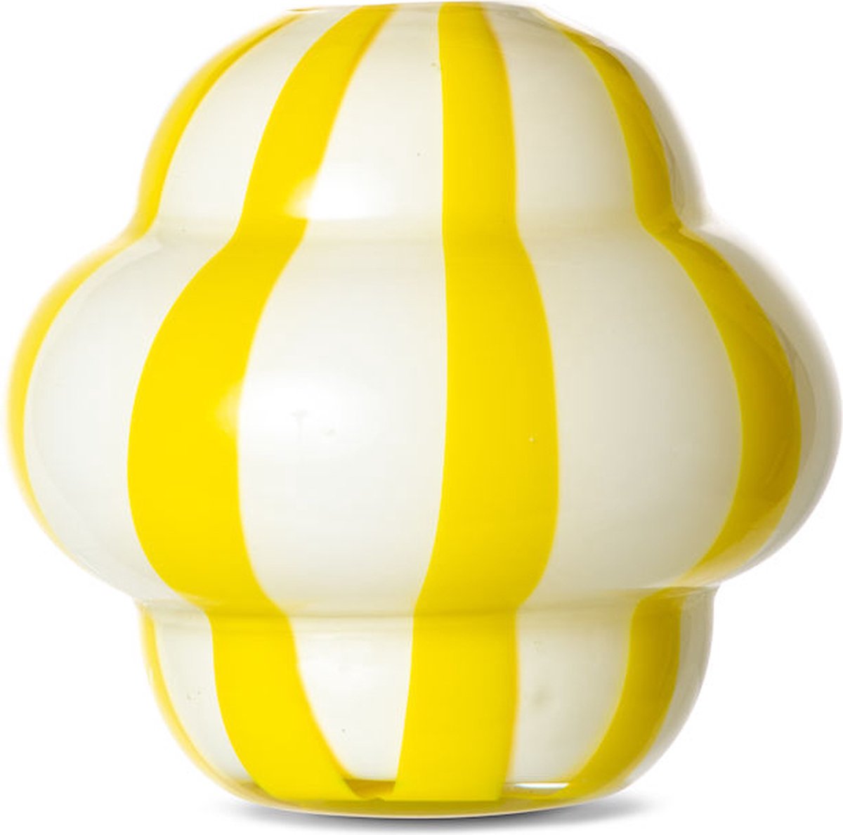 Byon Jarrón Curlie 20 cm amarillo
