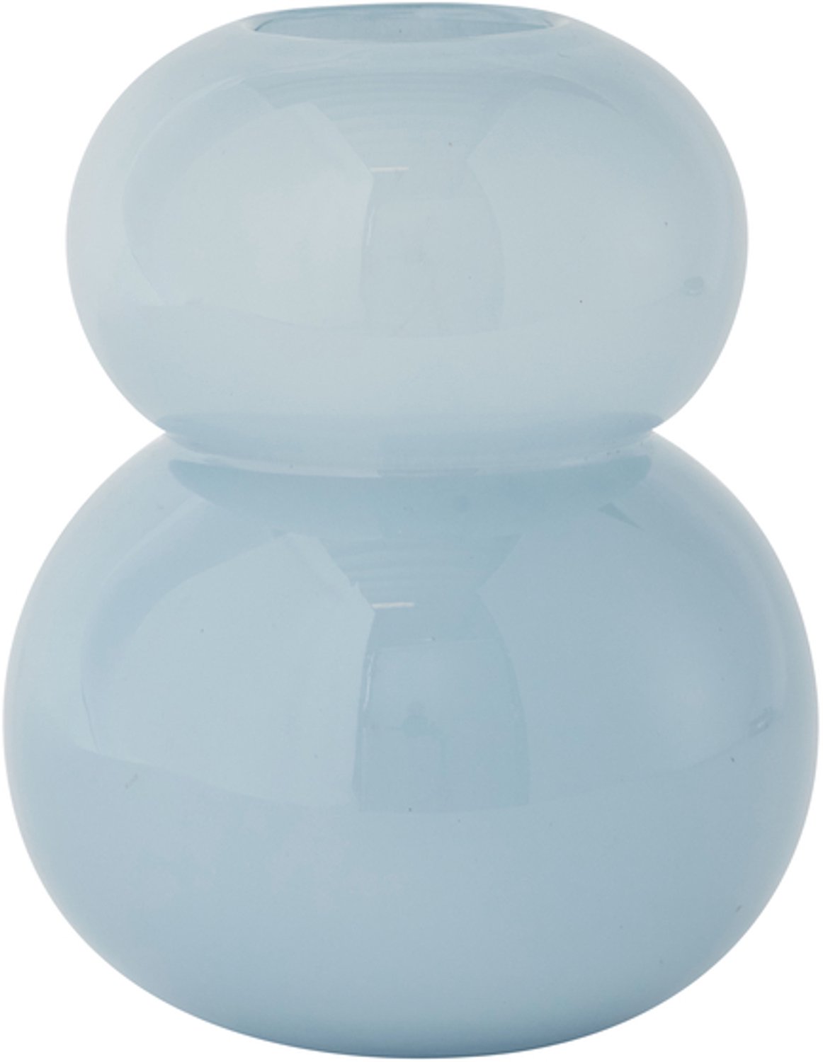 OYOY Jarrón Lasi small 21,5 cm Ice Blue
