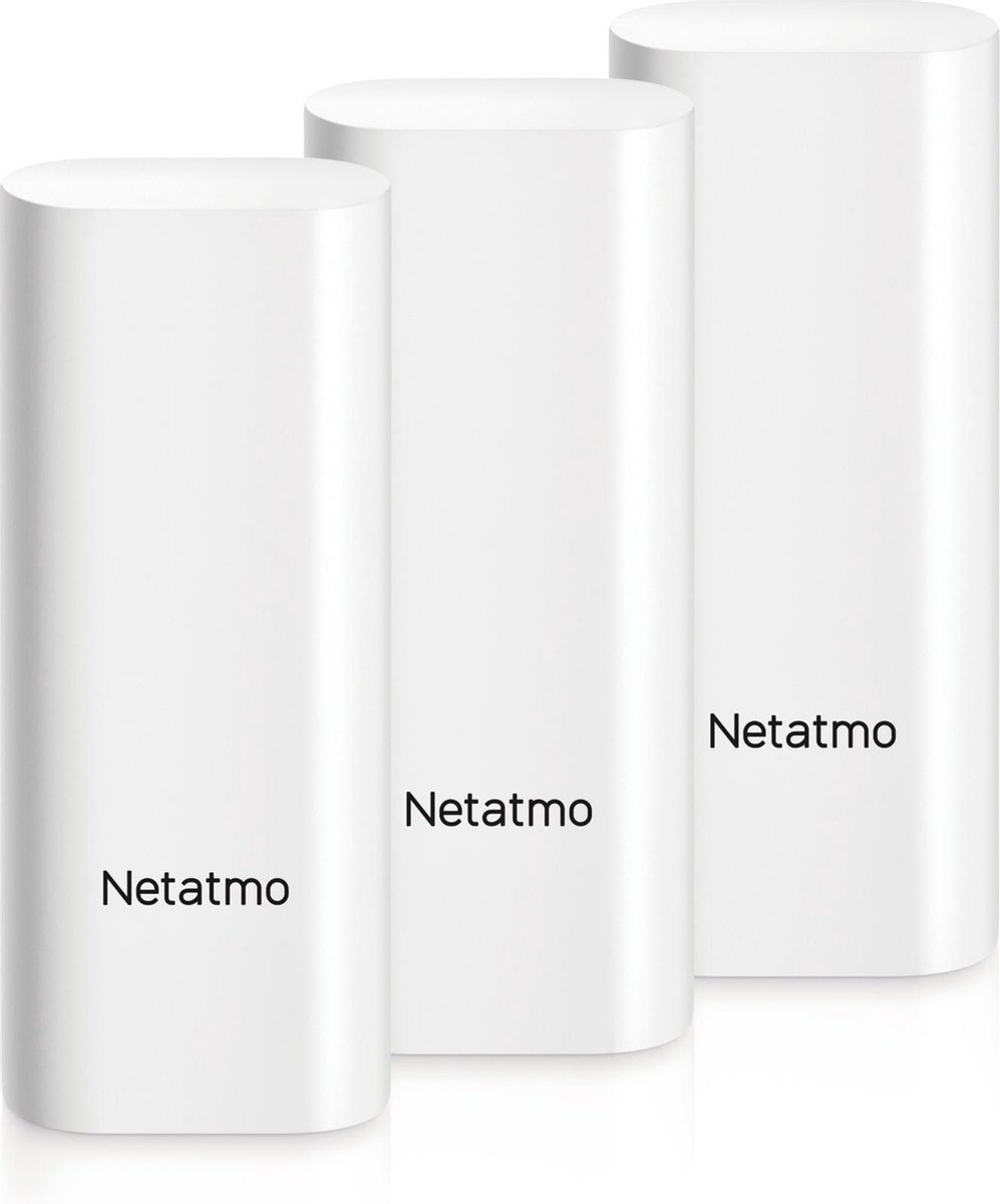Netatmo Smarte Dør- og Vinduessensorer 3-pak