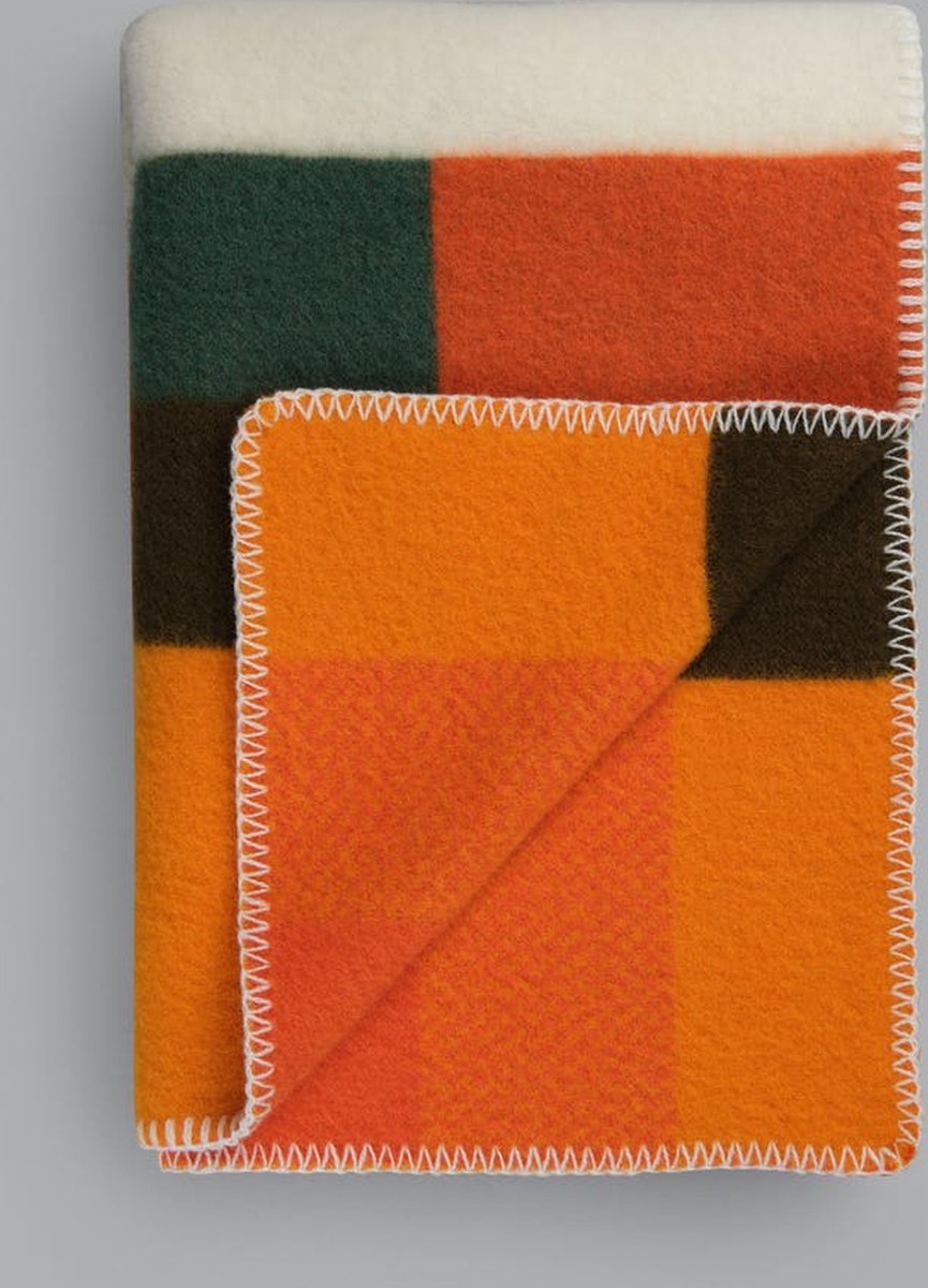 Røros Tweed Manta Mikkel 135x200 cm Orange