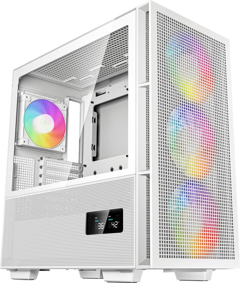DeepCool CH560 DIGITAL WH - Kabinet - Miditower - Hvid