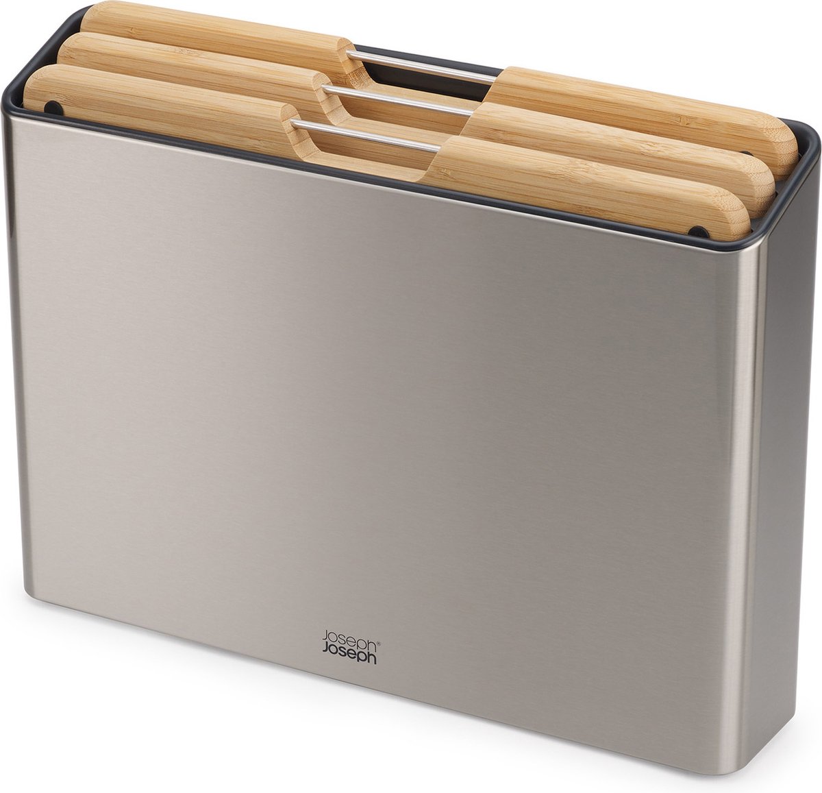 Joseph Joseph Tablas de cortar Folio steel 3 piezas Bambú-acero