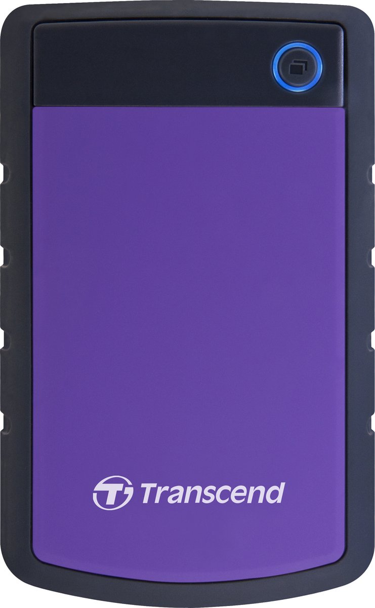 Transcend StoreJet 25H3 Purple - 1TB - Ekstern Harddisk - Lilla