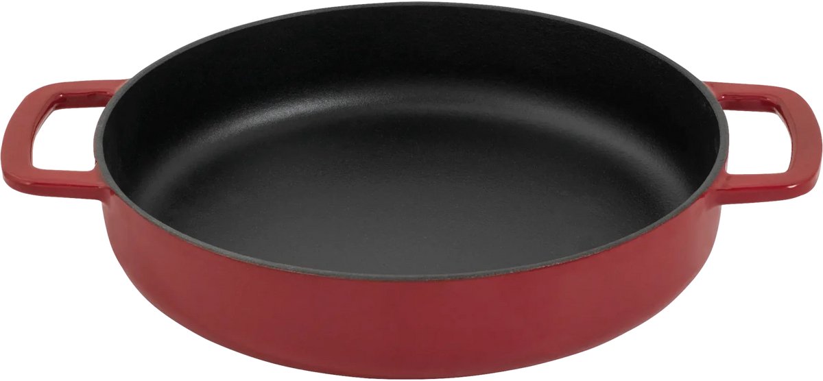 Combekk Sartén de hierro fundido esmaltado Combekk Enameled Ø24 cm Bordeaux