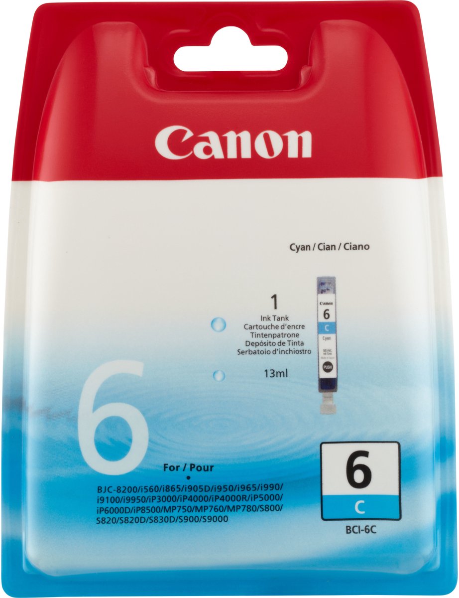 Canon BCI-6 / 4706A002 Cyan