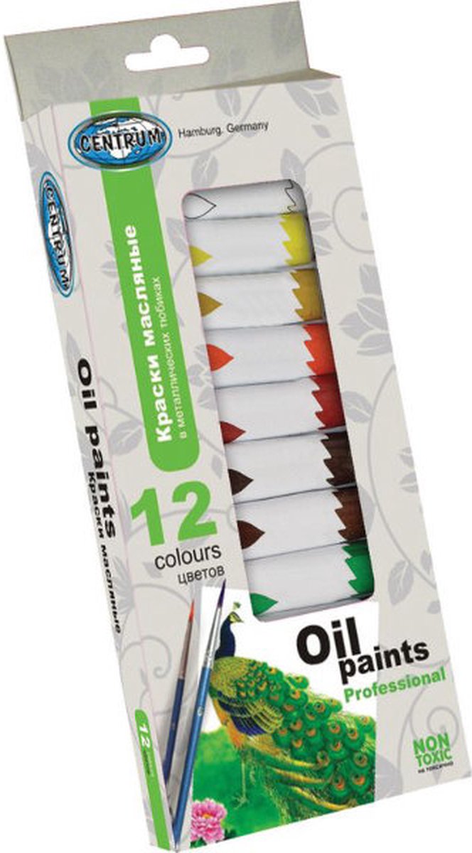 Hobby Mate Oliefarver m.m. 12 tuber á 12 ml.