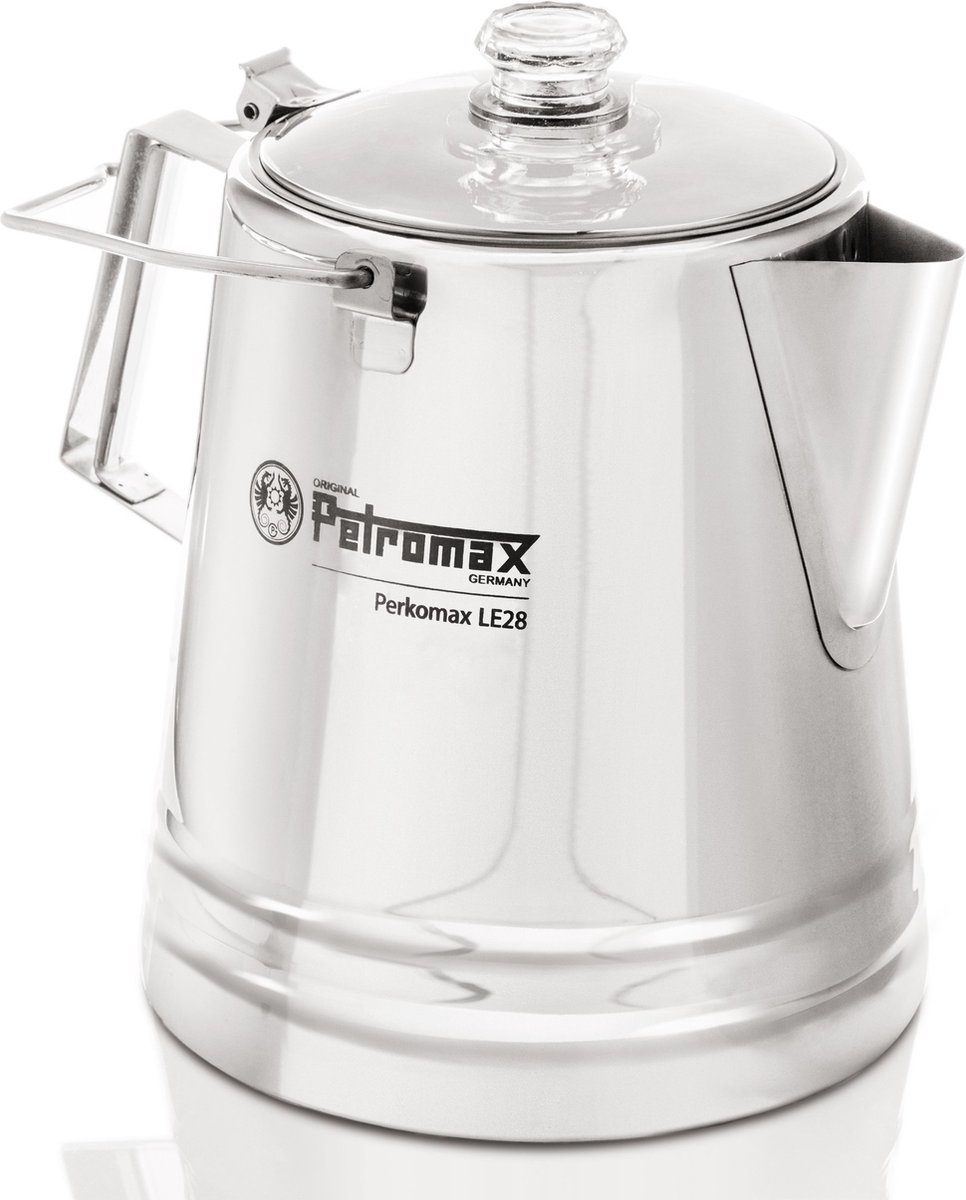 Petromax Perkomax LE 28 Stainless steel Percolator Kochtopf, Bratpfanne