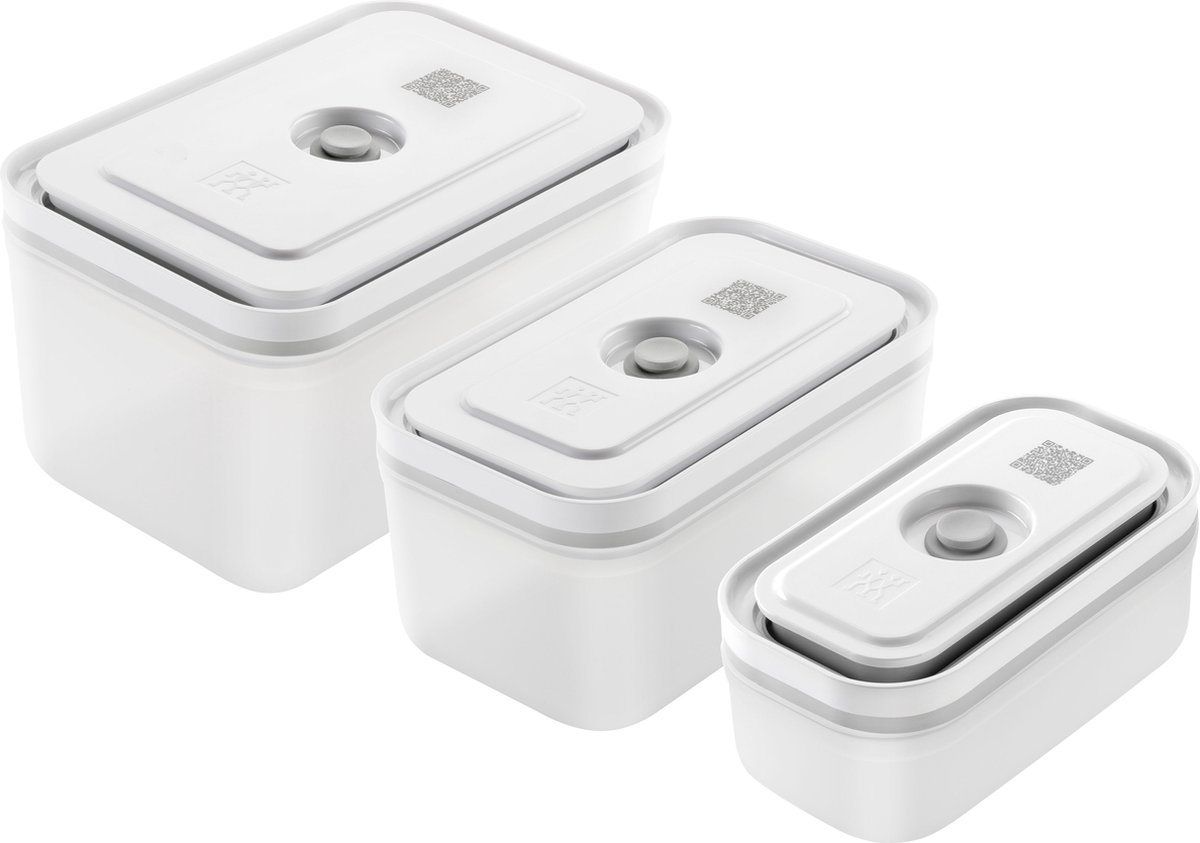 Zwilling Ensemble de boîtes sous vide en plastique Zwilling 3 boîtes