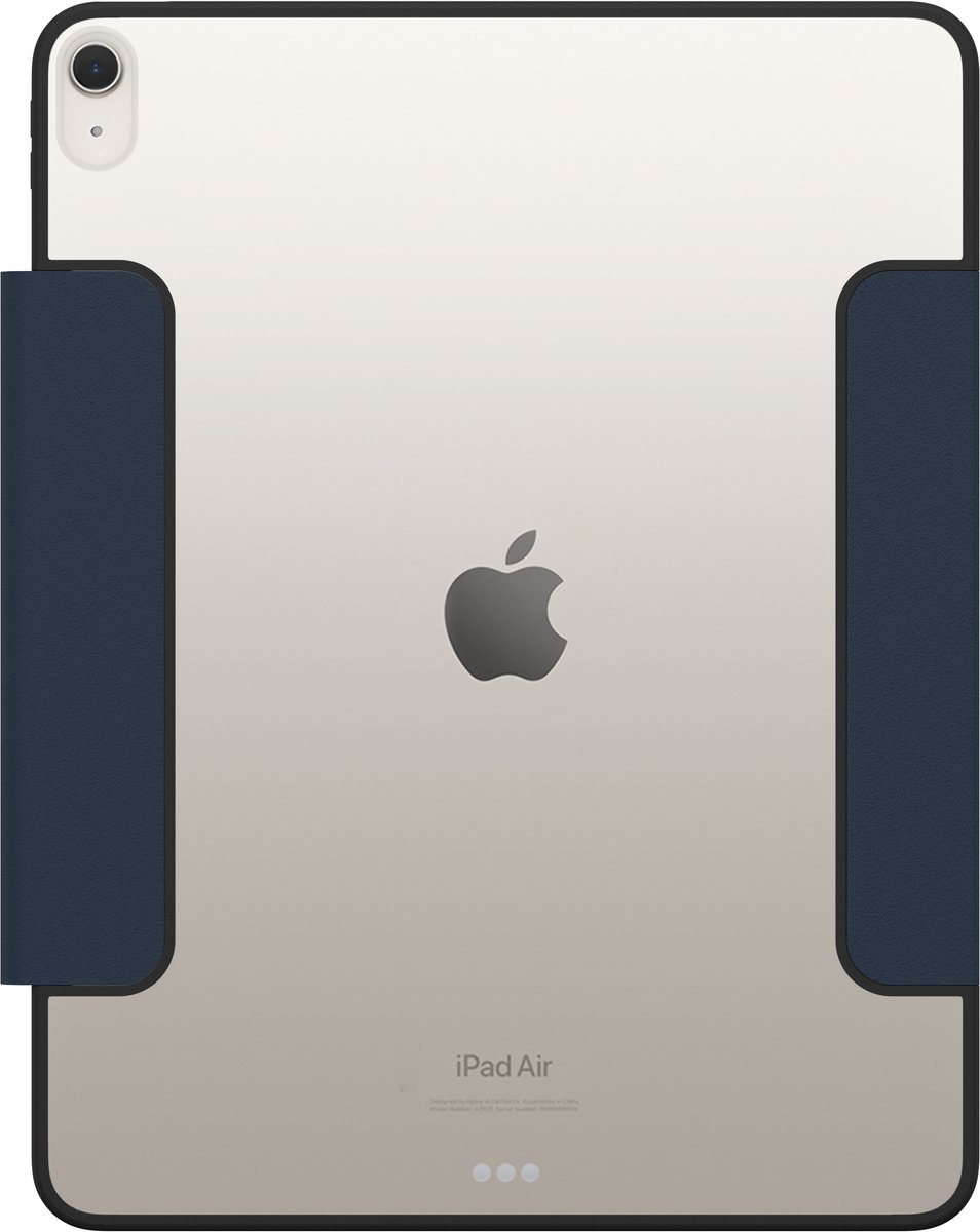 Otterbox symmetry series - flip cover per tablet - policarbonato, pelle sintetica - coastal evening (trasparente/blu) - per apple 13-inch ipad air (m2, m3)