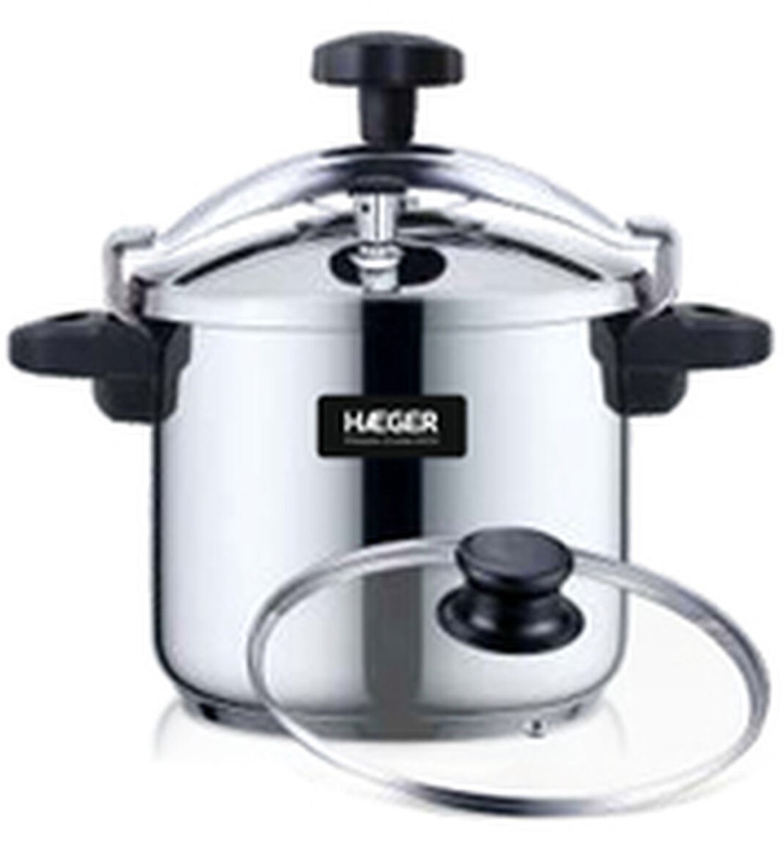 HAEGER OLLA A PRESIÓ INOX PLUS 10L