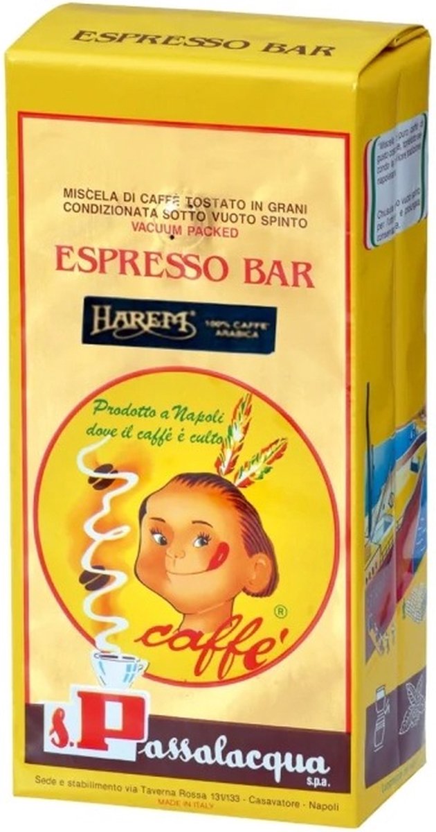 Passalacqua granos de café Harem 1 Kg