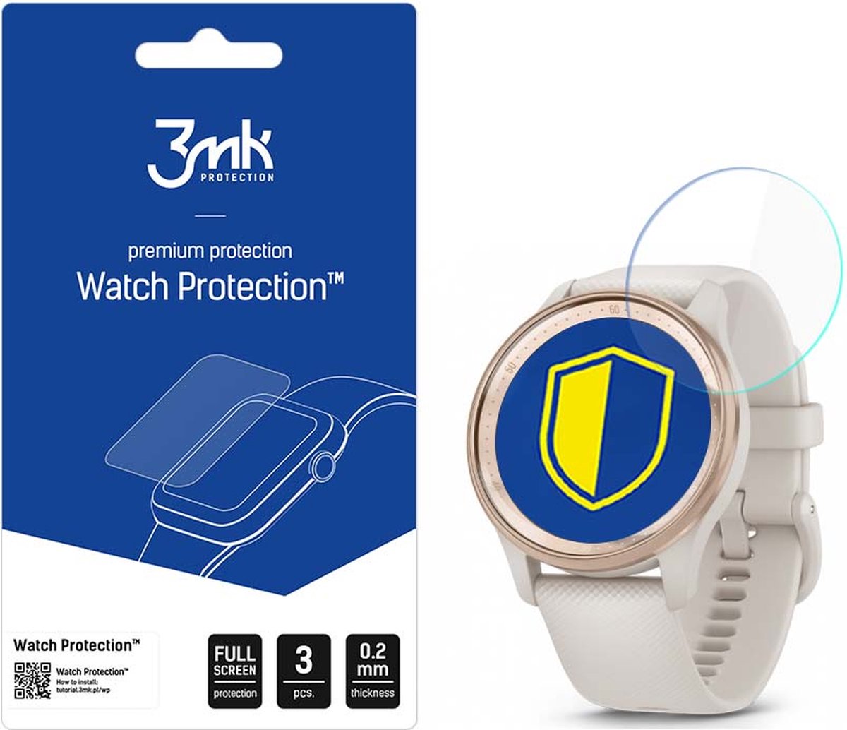 3mk Watch Protection™ v. ARC+ protective film for Garmin Vivomove Trend