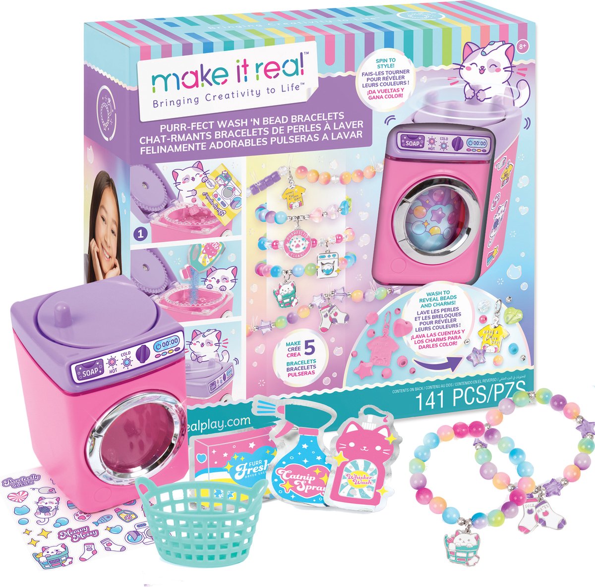 Spectron Purr-fect Wash 'N Bead Bracelet Making
