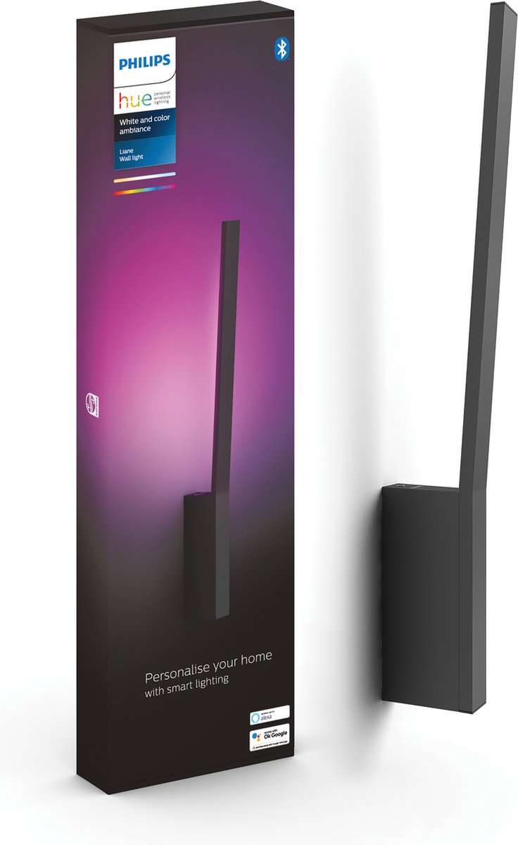 Philips Hue Liane Vägglampa - Svart