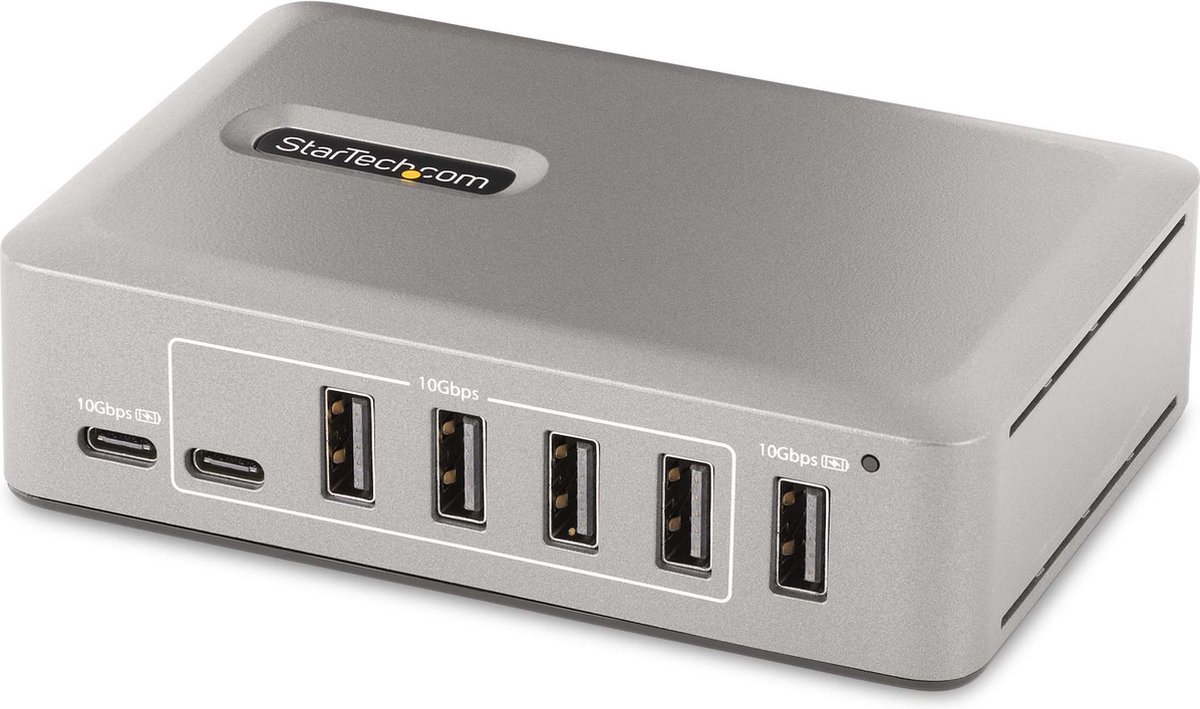 StarTech.com 10G8A2CS-USB-C-HUB USB Hub - 10 porte - Grey