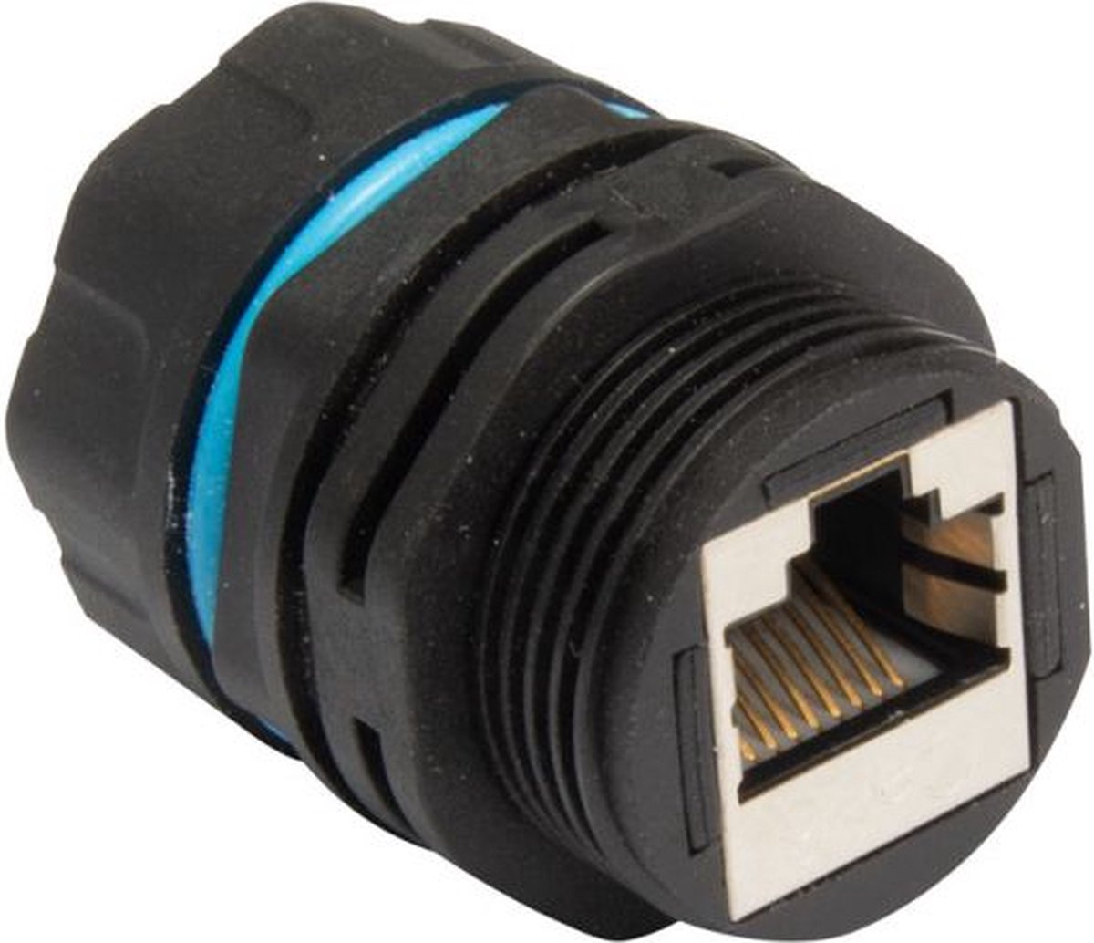 Triax Bulkhead Coupler CAT6 STP incl. Dust cover