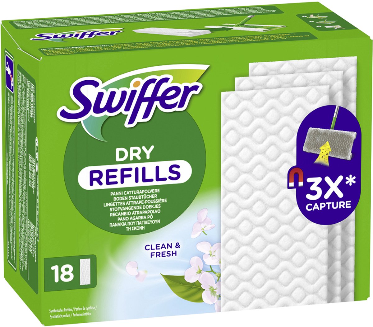 Swiffer Dry Refill Scented - 36 pcs