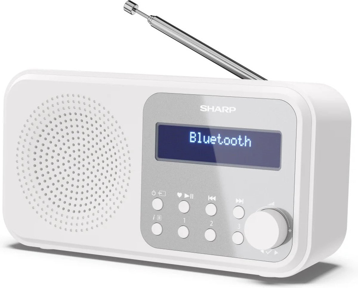 Sharp Tokyo DR-P420 Portable Digital Radio USB or Battery Powered - DAB/DAB+/FM - Mono