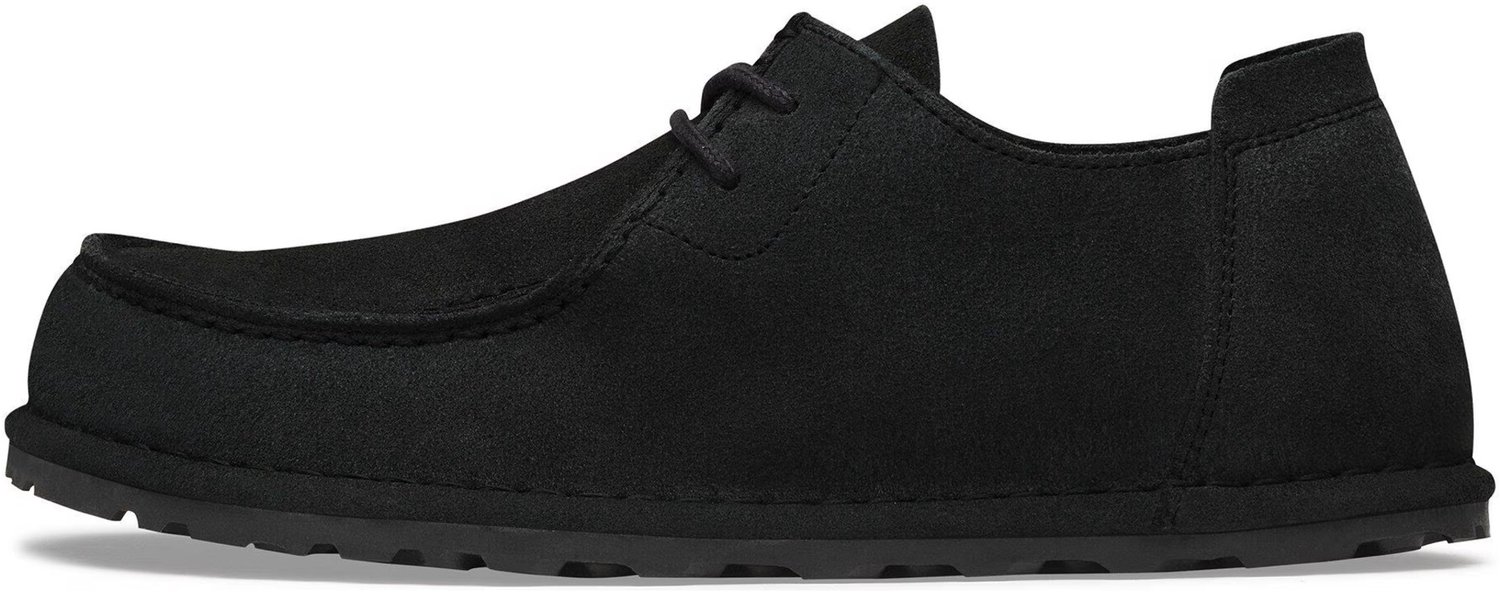 SCARPE BIRKENSTOCK UTTI LACE WOMEN BLACK SUEDE LEATHER 40