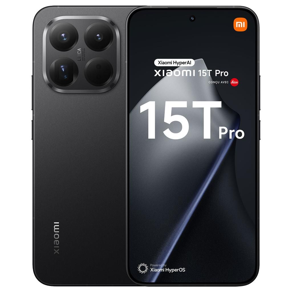 Xiaomi 15T Pro - Zwart - 512 GB - Dubbele fysieke simkaart