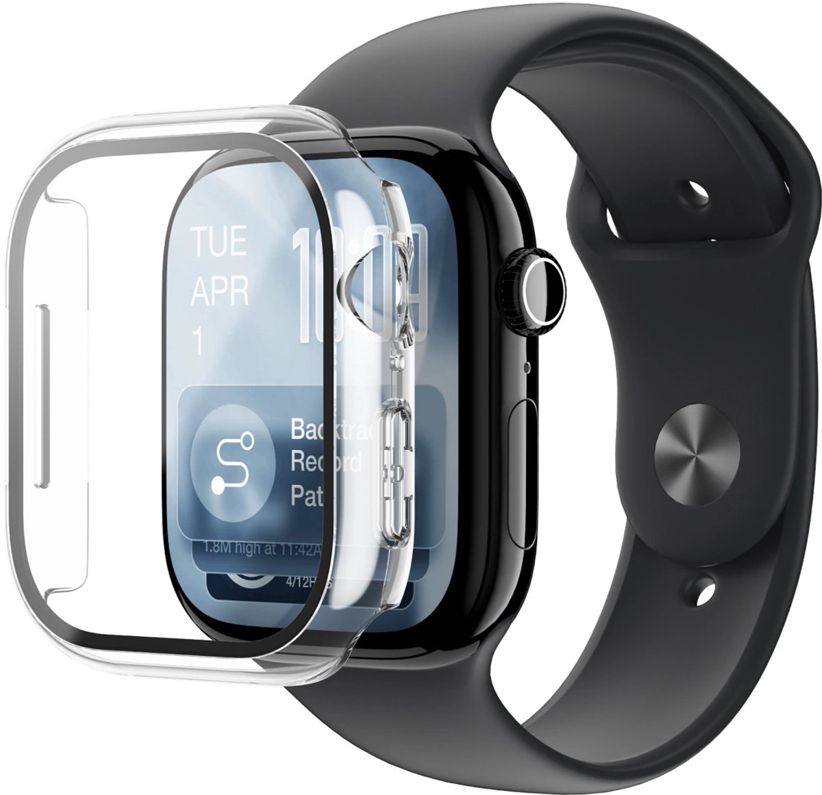 AmazingThing Radix Skal till Apple Watch 46mm - Transparent